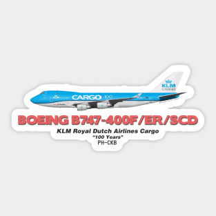 Boeing B747-400F/ER/SCD - KLM Royal Dutch Airlines Cargo "100 Years" Sticker